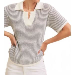 NEW IN FEBRUARY martha knit top in multi